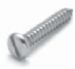 Parafuso Auto-Atarraxante Cabe�a Panela com fenda: A�o Inoxid�vel - A2 / Dimens�es - DIN 7971 / Rosca - DIN 7970